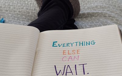 Everything else can wait.