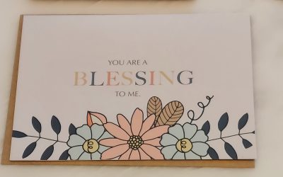 6 Pack You are a blessing card set